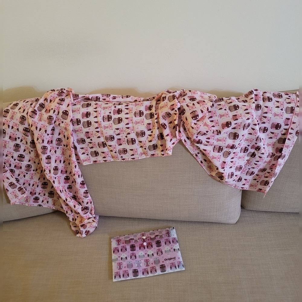 Silk scarf with matching case
